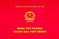 Thông báo Về việc nhận bằng tốt nghiệp trung học phổ thông năm 2026